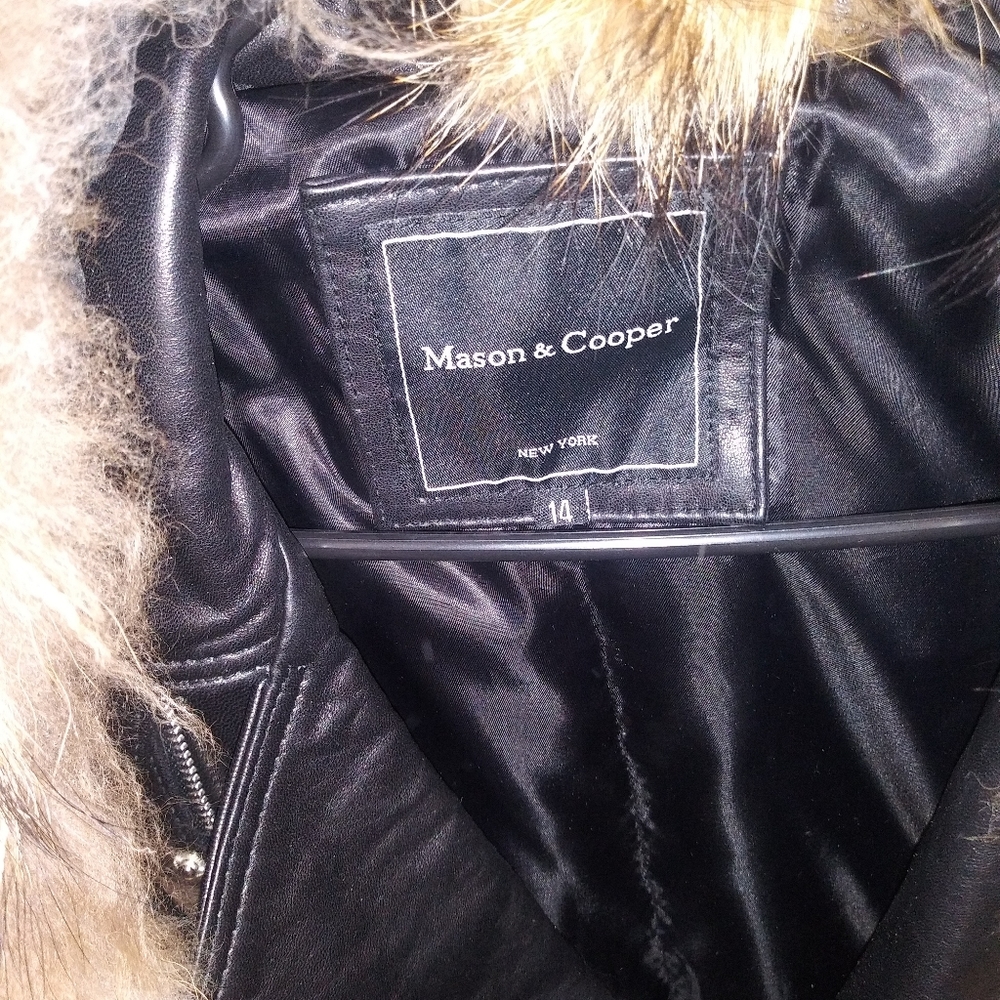 Leather jacket